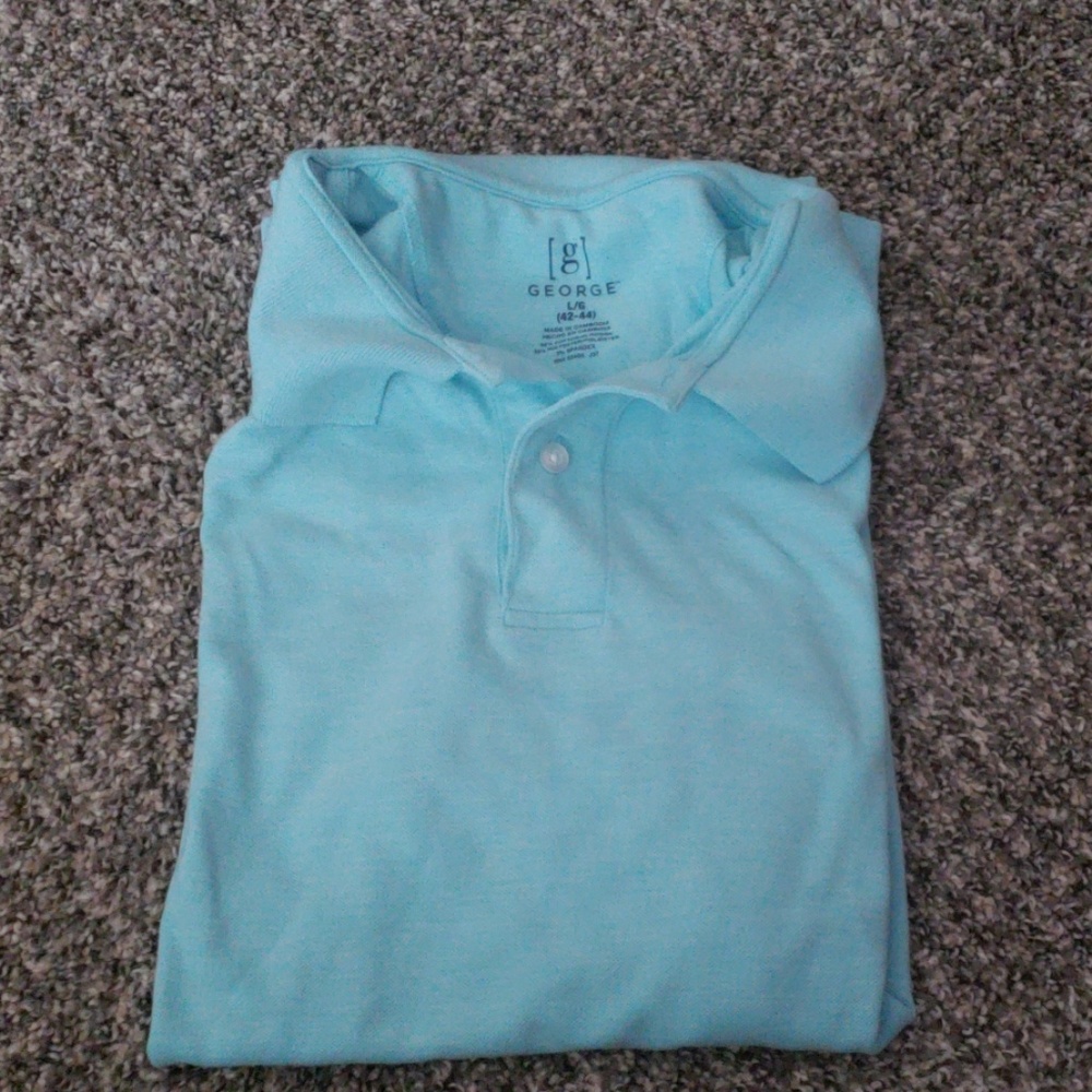Light blue polo